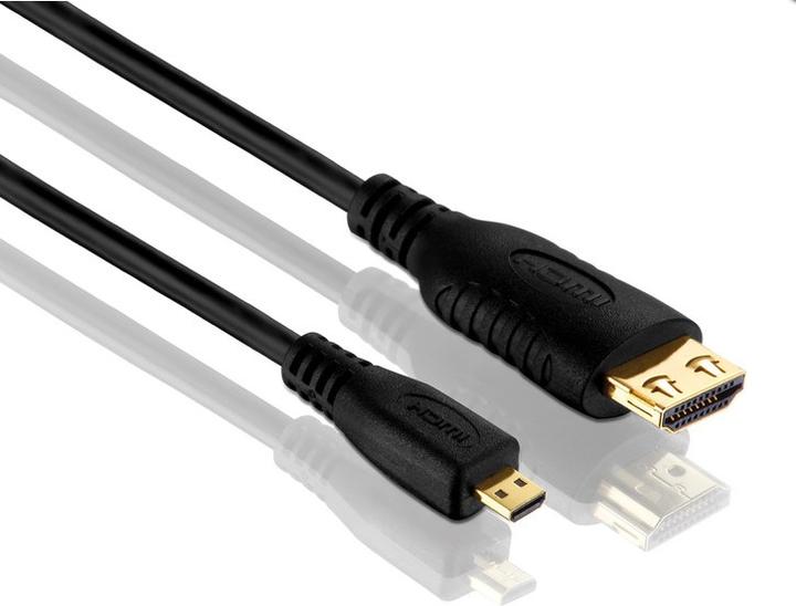 Produktbild Purelink micro HDMI (Typ D) — HDMI (Typ A) (1 m, HDMI)