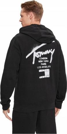 Actual product image Tommy Hilfiger Tjm Reg Tommy Spray Paint Hoodie (L)