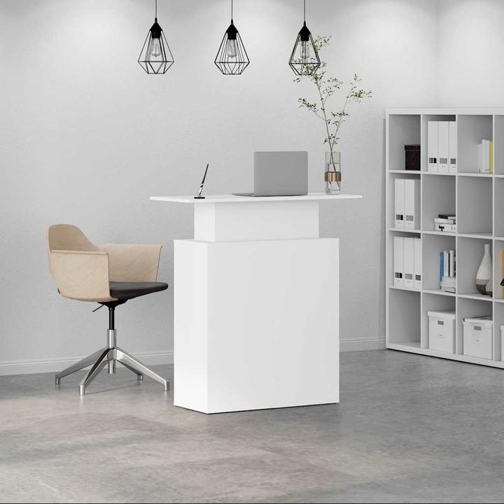 Immagine prodotto VidaXL Banco reception Bianco 100x40x104 cm Banco reception in legno
