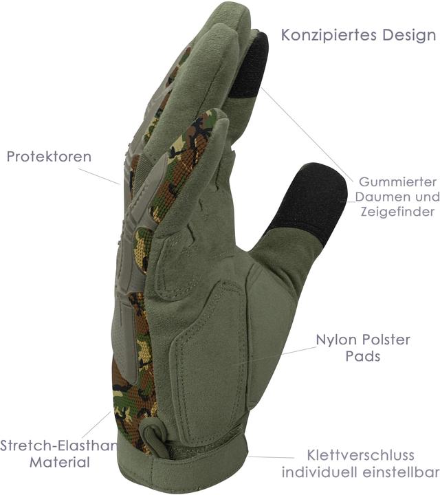 Produktbild Normani Fingerhandschuhe ARMY GLOVES Specialist (L)