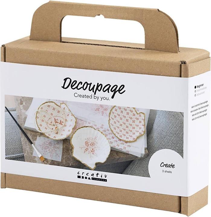 Productafbeelding Creativ Company Bastelset Decopatch Muschel-Schalen