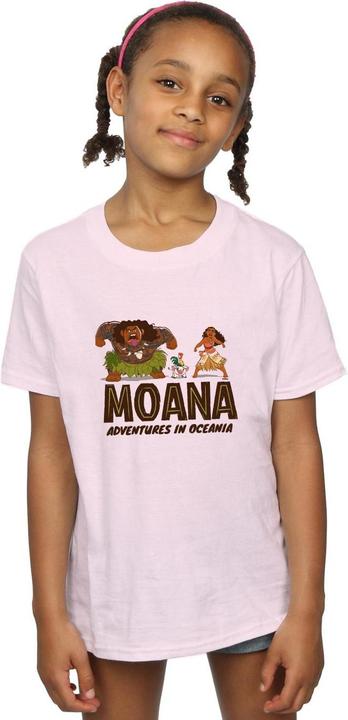 Immagine prodotto Disney Moana Adventures in Oceania Maglietta Ragazze (140, 146)