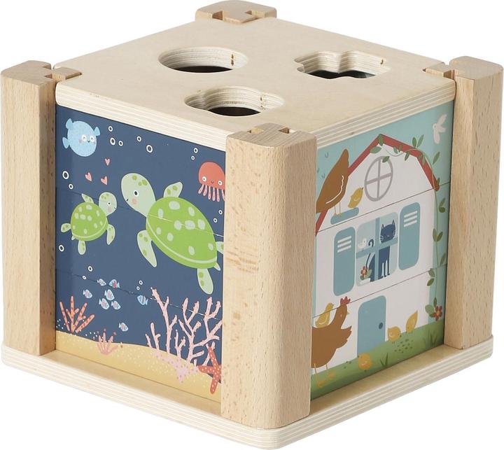 Produktbild Vertbaudet Baby-Activity-Würfel Holz FSC®