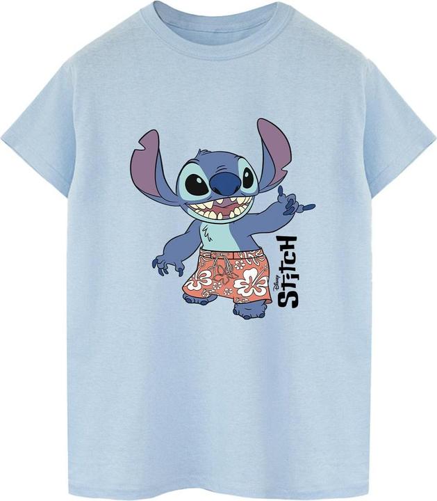 Actual product image Disney Mens Lilo & Stitch Bermuda Shorts T-Shirt (XL)