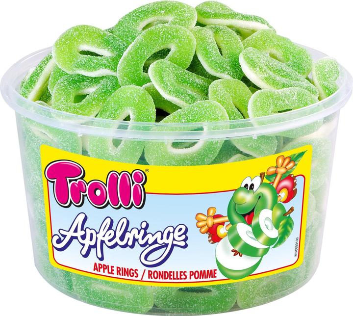 Produktbild Trolli Saure Apfelringe (1 Stk., 1200 g)