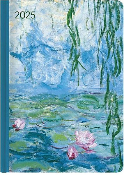 Actual product image Alpha Edition Ladytimer Monet 2025 pocket calendar, 10x15,2cm, calendar with 192 pages (10 x 15 cm, German)