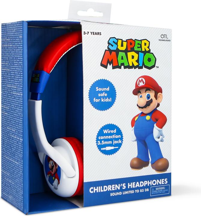 Image du produit OTL Technologies Casque Mario White Premium