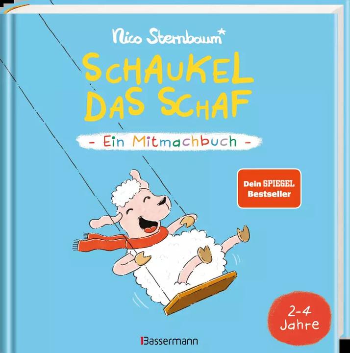 Actual product image Schaukel das Schaf - Ein Mitmachbuch. Für Kinder von 2 bis 4 Jahren (German)