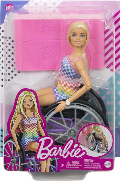 Immagine prodotto Barbie Fashionistas + Sedia a rotelle - Dama