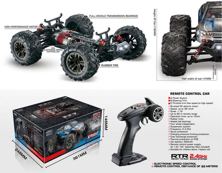 Image du produit Absima Spirit (RTR Prêt à fonctionner)