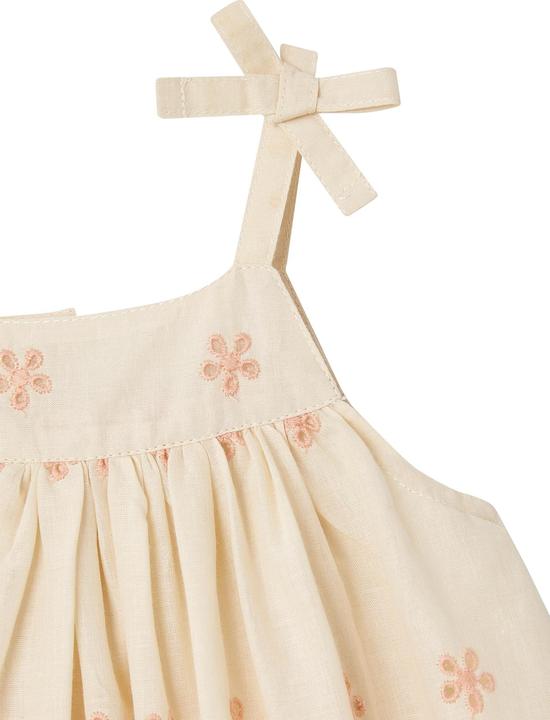 Actual product image Vertbaudet Girls' baby set: dress & hairband (62)