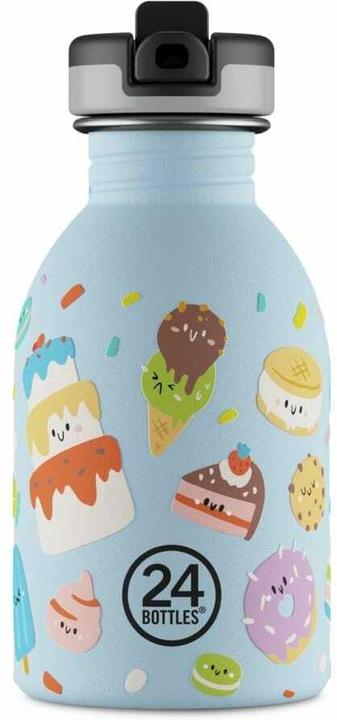 24 Bottles Trinkflasche Sweet Friends, 250 ml, Hellblau (0.25 l)