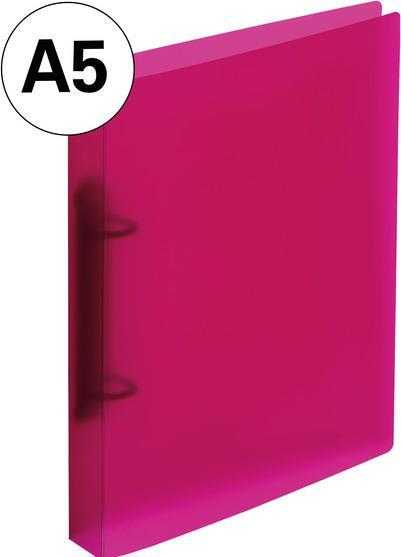 Kolma Ringbuch Easy A5 2 Ringe Füllhöhe 1.6 cm berry (A5, 30 mm, 1 Stück)