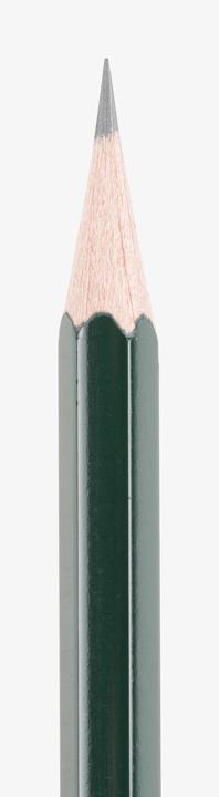 Actual product image Faber-Castell Castell 9000 Design pencil, 12-piece metal set (119064 FC) (0.70 mm, 5B, 5H, 12 x)