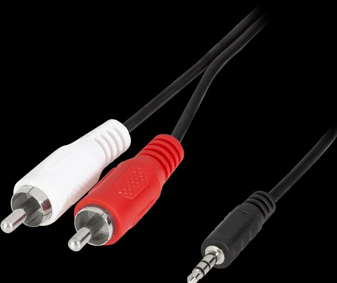 Produktbild LogiLink 3.5mm Klinke – Cinch (1.50 m, Cinch, 3.5mm Klinke (AUX))
