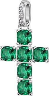 Produktbild Brosway - Silver pendant Cross with zircons Fancy Life Green FLG115