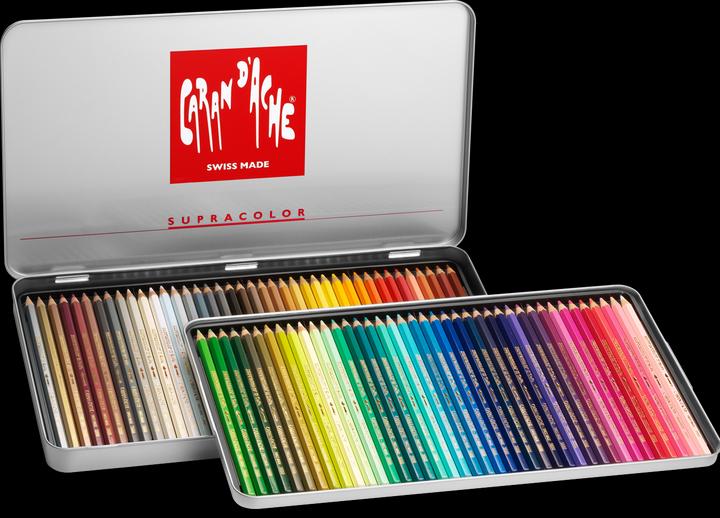 Immagine prodotto Caran d'Ache Supracolor Aquarelle Metallschachtel (Multicolore, 80 x)