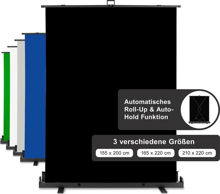 Actual product image Walimex pro pro roll-up panel (157 cm, 200 cm)