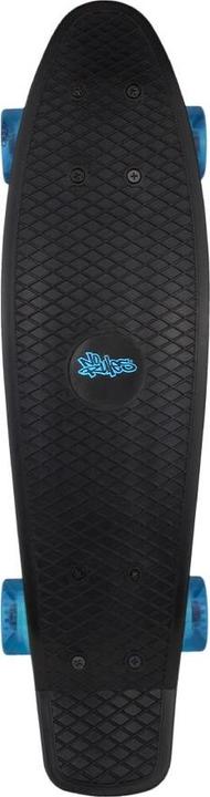 Actual product image No Rules Skateboard ABEC 5 Fun black - transparent blue (7.09")