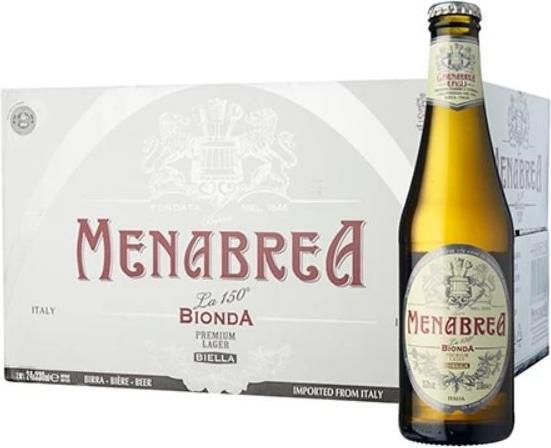 Immagine prodotto Menabrea Bionda (24 x 33 cl)