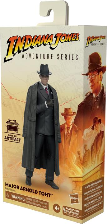Actual product image Hasbro Indiana Jones Adventure Series Action Figure Major Arnold Toht (Raiders of the Lost Ark)