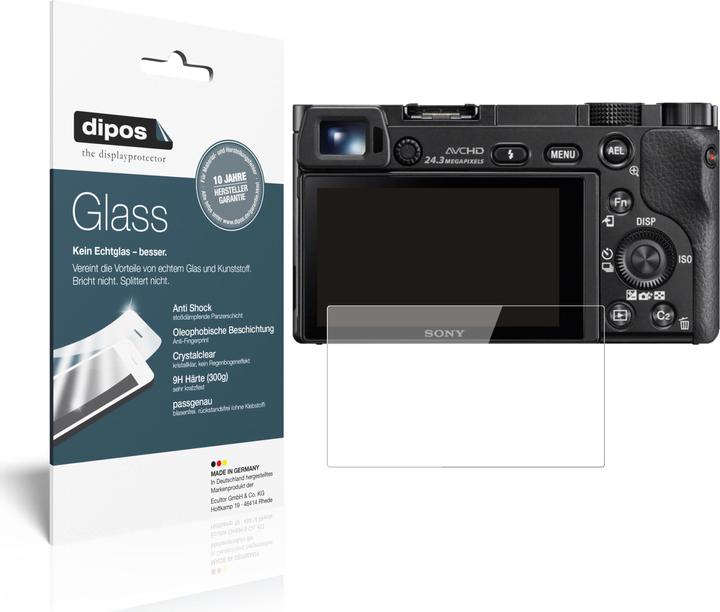 Image du produit Dipos Film de Protection d’écran Anti-Shock (Protecteur d'écran, Alpha 6400)