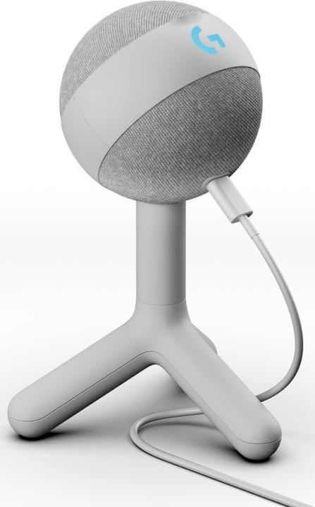 Immagine prodotto Logitech Microfono da gioco dinamico RGB Yeti GX con LIGHTSYNC - BIANCO OFF - EMEA28-935