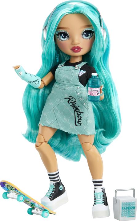 Immagine prodotto MGA Rainbow High New Friends Fashion Doll- Blu Brooks (verde acqua)