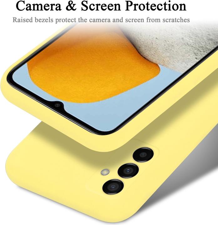 Actual product image Cadorabo TPU Liquid Silicone Case Cover for Samsung Galaxy M23 5G (Samsung Galaxy M23 5G)