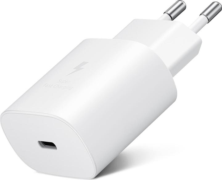 Produktbild Samsung EP-TA800EWE Handy Ladegerät USB-C® mit Schnellladefunktion 25 W ohne Kab (25 W)