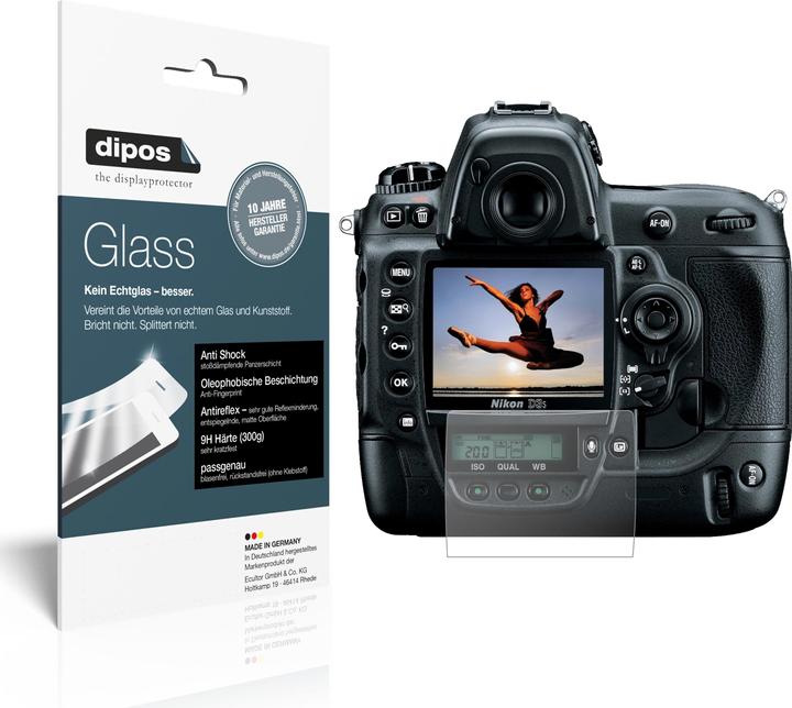 Image du produit Dipos Film de Protection d’écran Anti-Shock (Protecteur d'écran, Nikon D3s)