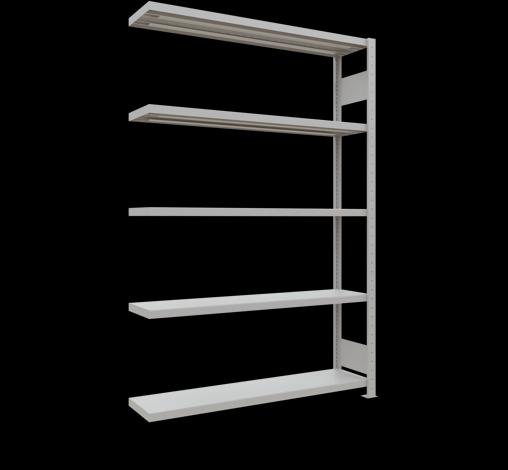 Stecksystem Anbauregal MULTIplus250 mit Längenriegel