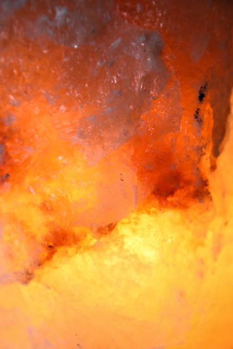 Actual product image Cachet Salt stone lamp (E14)