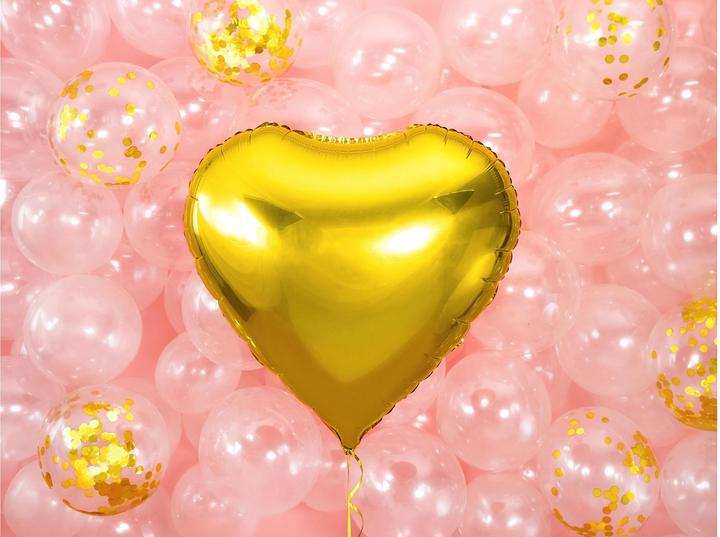 Immagine prodotto Partydeco Palloncino cuore oro 61 cm