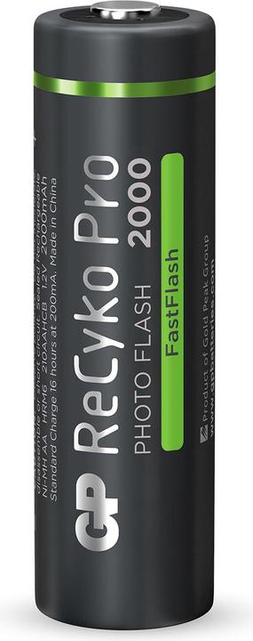 Immagine prodotto GP Batteries ReCyko Pro AA/Mignon (4 pz., AA, 2000 mAh)