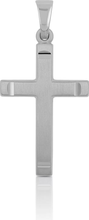 Muau Kreuz (750/18K Weissgold)