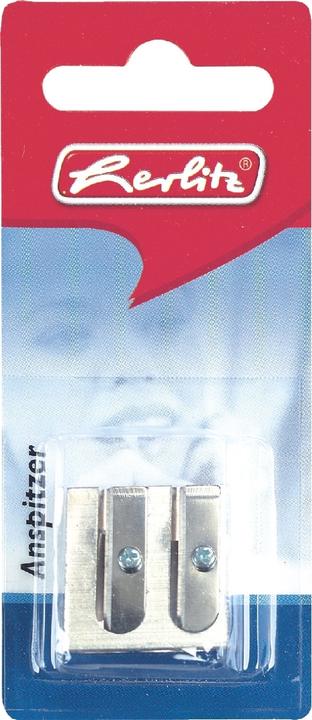 Image du produit Herlitz 8680324 Taille-crayon manuel Métallique
