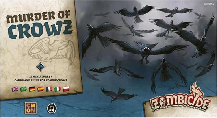 Actual product image Cmon CMND1231 - Zombicide: Black Plague - Murder of Crowz, 1-6 players, from 14 years (expansion) (French, Italian, English, Spanish, Portuguese)