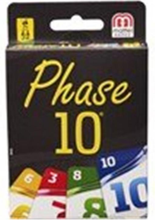 Productafbeelding Mattel Games Fase 10 (Duits, Engels, Frans, Italiaans)