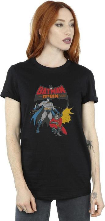 Image du produit Femme/Les femmes Batman et Robin - T-shirt boyfriend en coton (4XL)