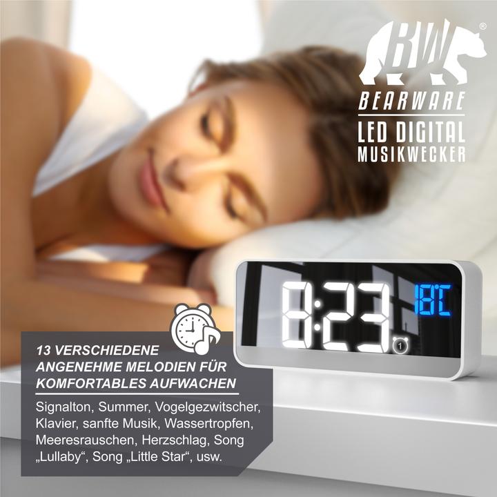 Actual product image Bearware Music alarm clock