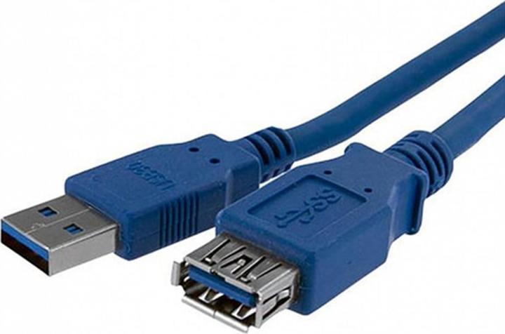 Image du produit StarTech 1m Bleu USB 3 Rallonge Câble De Rallonge (1 m, USB 3.0)