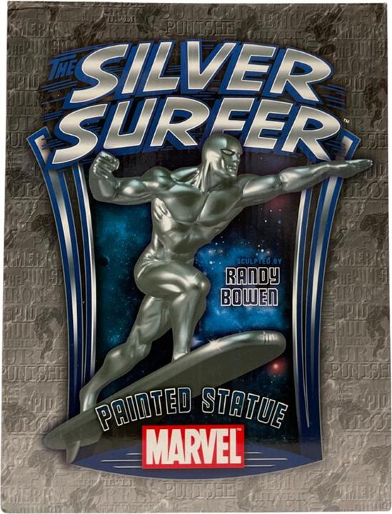 Actual product image Silver Surfer Statue Galactus Scale 12" Painted 0866/2200
