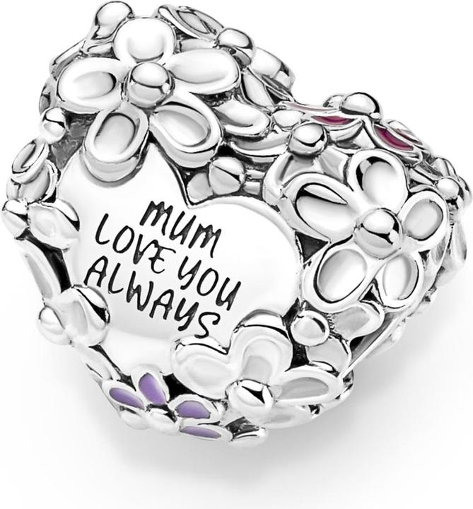 Image du produit Pandora Charm maman Daisy coeur (Argent sterling 925)