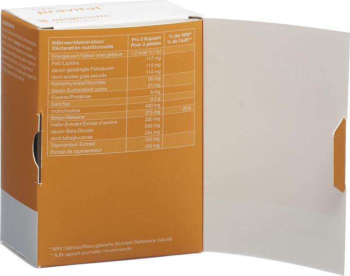 Produktbild Epigenosan Epiprävital Präbiotika (90 Stück, Kapseln, 90 g)
