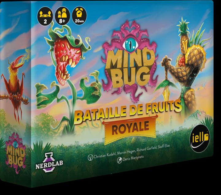 Immagine prodotto Iello Mindbug - Bataille de Fruits Royale (Francese)