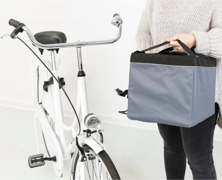 Immagine prodotto Trixie Box anteriore per biciclette (Cane, Riflettori)