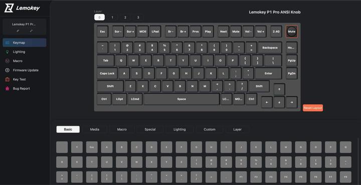 Immagine prodotto Keychron Lemokey P1 Pro (CH, Senza fili, Cablato)