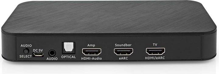 Image du produit Nedis Convertisseur audio numérique | 2 voies | Connexions - Entrée : Alimentation DC / 1x entrée HDMI™ |