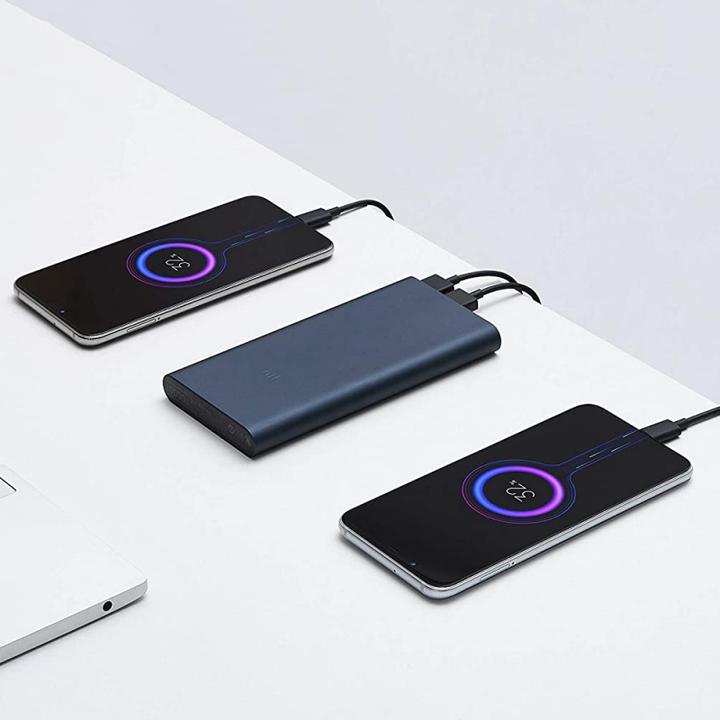 Actual product image Xiaomi Mi Powerbank 3 (10000 mAh, 18 W, 37 Wh)